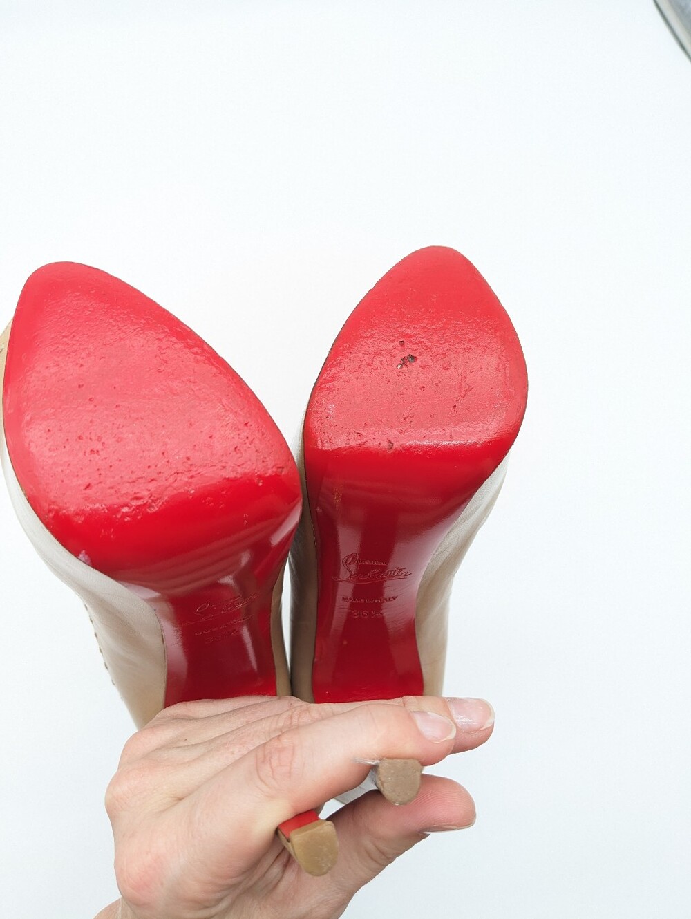 CHRISTIAN LOUBOUTIN Zoulou 160 Platform Heels 36.5 - Picture 13 of 16